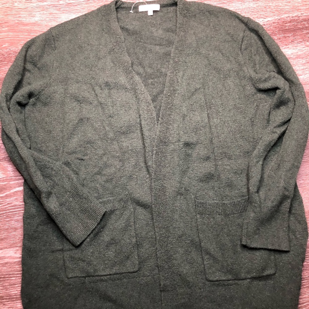 Madewell cardigan long sleeve sweater